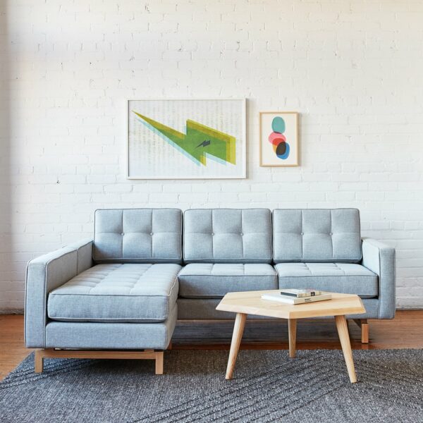 Modern Bi-Sectional Sofa