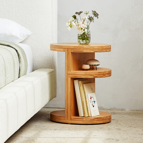 Bamboo Occasional End Table
