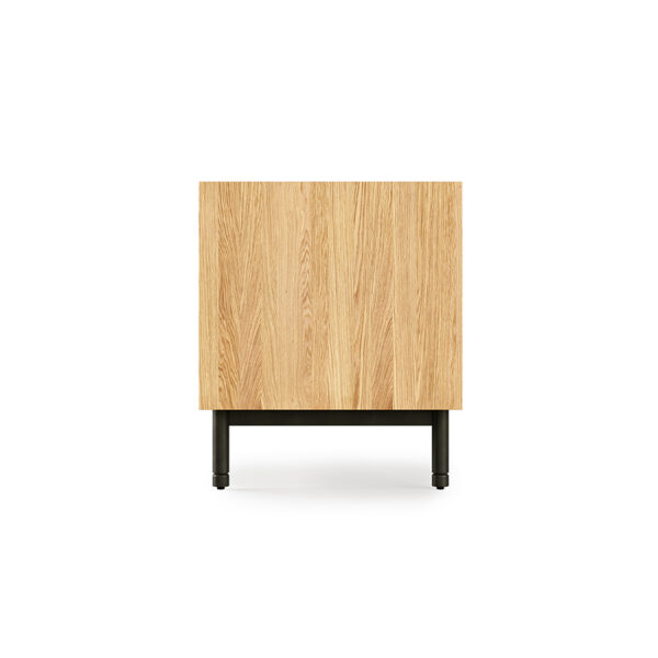 Munro Walnut Oak Media Stand